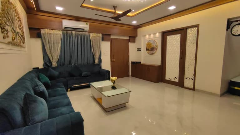 Blue Luxe Living Lounge